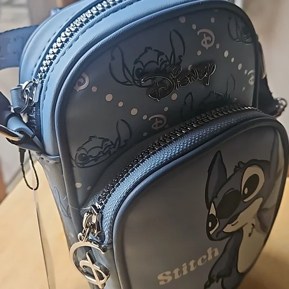 DISNEY STICH CELLPHONE CROSSBODY BAG - Picture 5 of 12